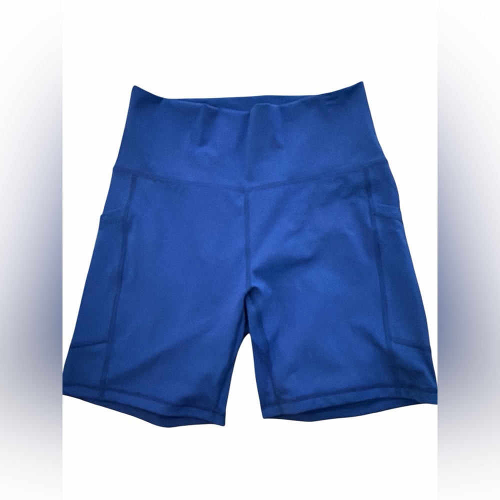 Yunoga 6'' High Waist Pockets Yoga Biker Shorts NWOT
